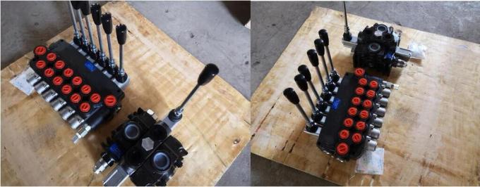 DCV100-S manuel/soupape de commande directionnelle hydraulique et pneumatique