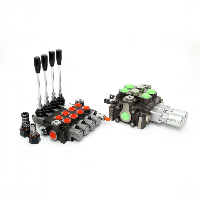VEVOR Vanne Directionnelle Hydraulique 6 Bobines - 40 L/min 3600 PSI - Pour Chargeurs Tracteurs Et Machines Agricoles