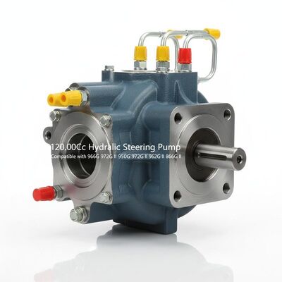 120.00Cc Hydraulic Steering Pump for Wheel Bulldozer Compatible with 966G 972G II 950G II 950G 972G 962G 962G II 966G II