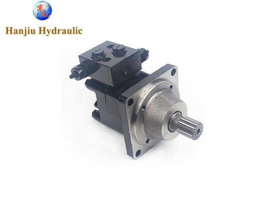 BMSY100 hydraulic low speed high torque wheel motor with crossover relief valve