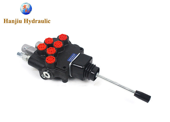 P80 Joystick Directional Control Valve 4 positions à double action type de commande manuelle