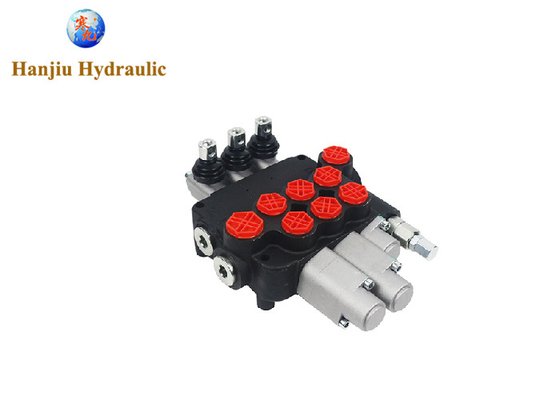 3P80 Valve hydraulique monobloc avec contrôle de position flottante, ports BSPP