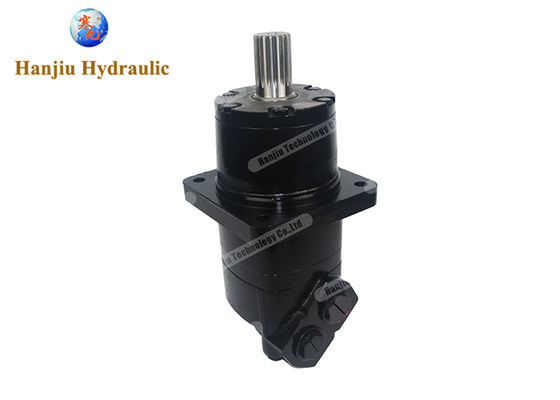 Moteur hydraulique Gerotor BMK6-500 avec cylindrée de 500 ml/tr, bride de fixation de roue pour remplacement Eaton série 6000, conforme ISO 9000-2000
