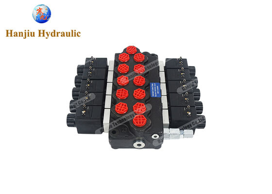 Distributeur hydraulique monobloc série SD5, électrovanne directionnelle, 40 litres, 12VDC