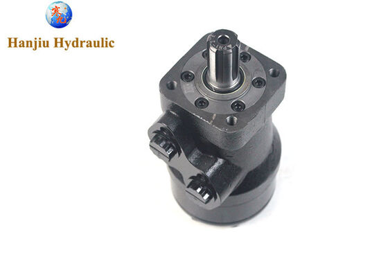 Moteur hydraulique à orbite MLHRQ160, bride carrée 4 trous, arbre cannelé SAE 6B pour moteur hydraulique de camion à ordures