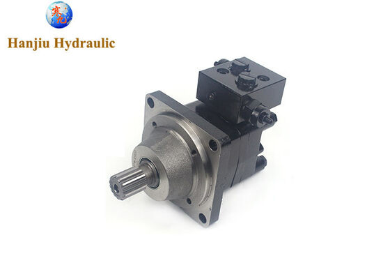 Moteur de roue hydraulique BMSY100 à faible vitesse et couple élevé avec valve de décharge croisée